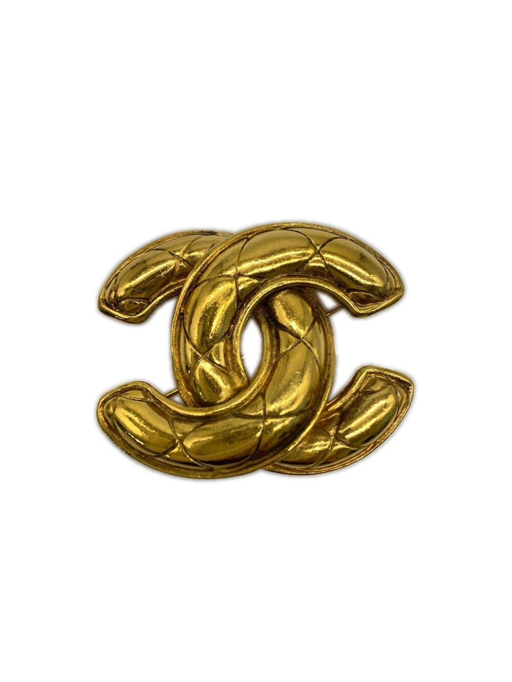 Chanel Cc Logo Brooch Metal #351338C78B